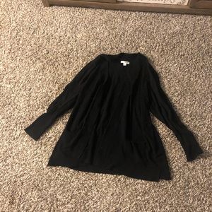 Black cardigan
